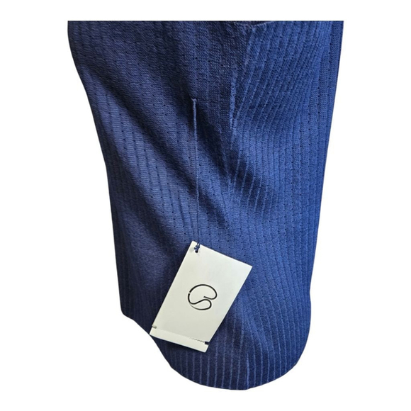 St. John Knit Top, Size S, Navy - Picture 9 of 14